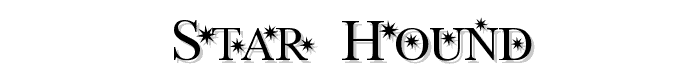 Star Hound font